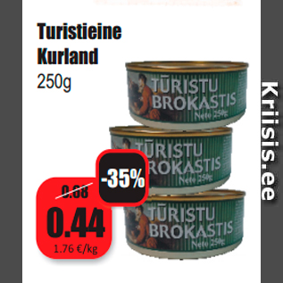 Allahindlus - Turistieine Kurland 250g