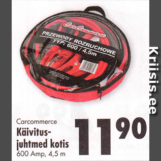 Allahindlus - Carcommerce Käivitusjuhtmed kotis