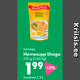 Allahindlus - Jalostaja Hemesupp lihaga 550 g