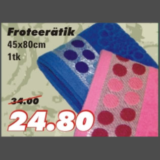 Allahindlus - Froteerätik