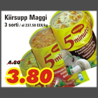 Allahindlus - Kiirsupp Maggi