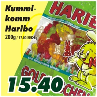 Allahindlus - Kummikomm Haribo