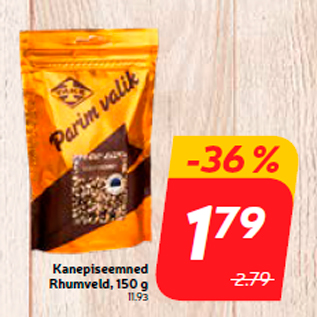 Скидка - Семена конопли Rhumveld, 150 г