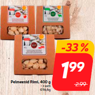 Скидка - Пельмени Rimi, 400 г
