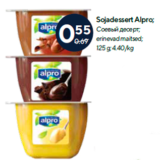 Allahindlus - Sojadessert Alpro