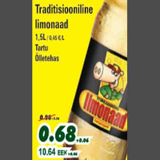 Allahindlus - Traditsiooniline limonaad