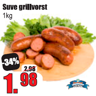 Allahindlus - Suve grillvorst 1 kg