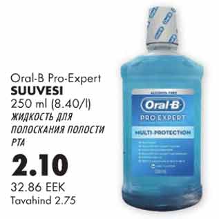 Allahindlus - Oral-B Pro-expert suuvesi