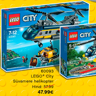 Allahindlus - LEGO* City Süvamere helikopter