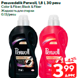 Allahindlus - Pesuvedelik Perwoll, 1,8 l, 30 pesu