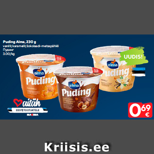 Allahindlus - Puding Alma, 230 g