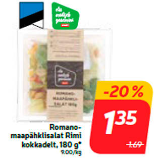 Allahindlus - Romanomaapähklisalat Rimi kokkadelt, 180 g*