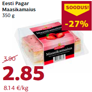 Скидка - Клубничный десерт 350 г Eesti Pagar