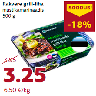 Allahindlus - Rakvere grill-liha