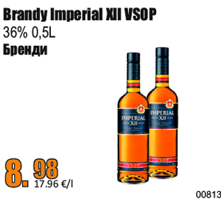 Allahindlus - Brandy Imperial XII VSOP
