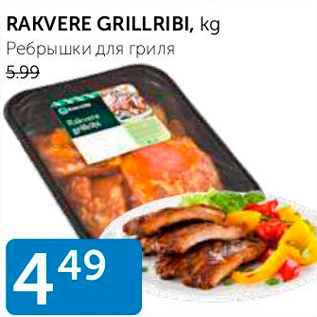 Allahindlus - RAKVERE GRILLRIBI, KG