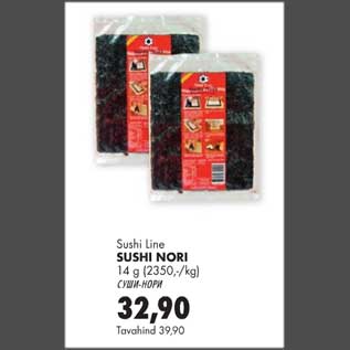 Allahindlus - Sushi Line Sushi Nori