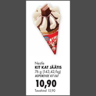 Allahindlus - Nestle Kit Kat Jäätis