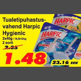 Allahindlus - Tualetipuhastusvahend Harpic Hygienic