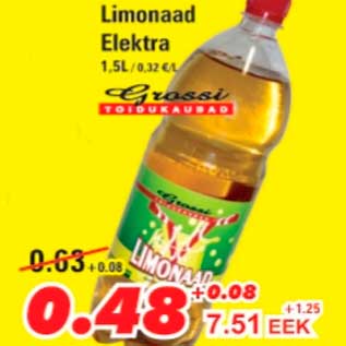 Allahindlus - Limonaad Elektra