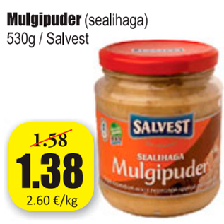 Allahindlus - Mulgipuder