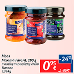 Allahindlus - Moos Maxima Favorit, 280 g