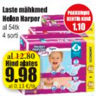 Allahindlus - Laste mähkmed Helen Harper