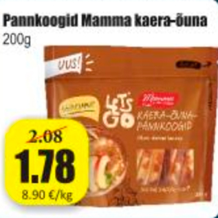 Allahindlus - Pannkoogid Mamma kaera-õuna 200 g