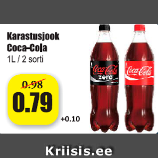 Allahindlus - Karastusjook Coca-Cola