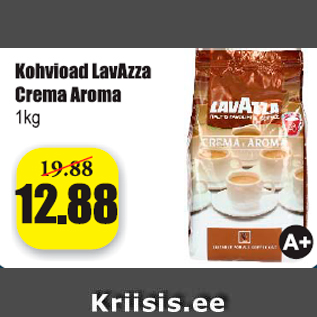 Allahindlus - Kohvioad Laväzza Crema Aroma 1 kg