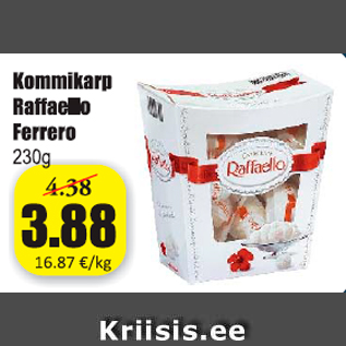 Скидка - Коробка конфет Raffaello Ferrero 230 г
