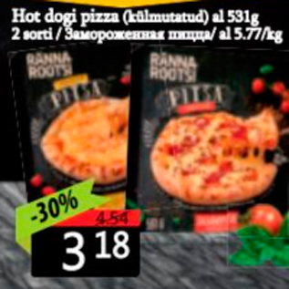 Allahindlus - Hot dogi pizza