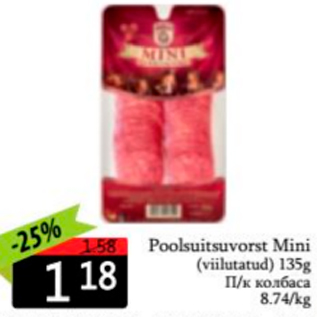 Allahindlus - Poolsuitsuvorst Mini