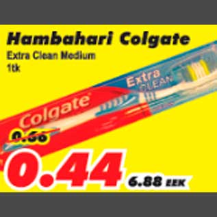 Allahindlus - Hambahari Colgate Extra Clean Medium