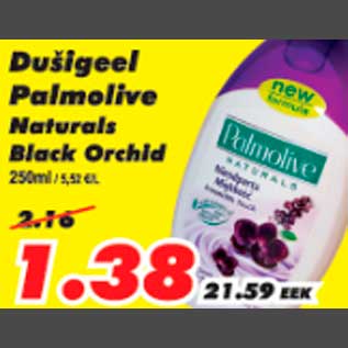 Allahindlus - Dušigeel Palmolive Naturals Black Orchid