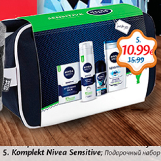 Allahindlus - Komplekt Nivea Sensitive