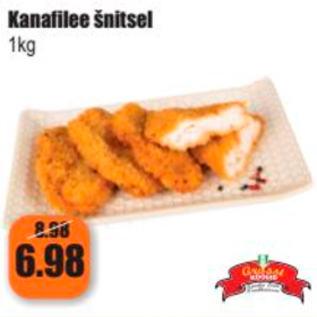 Allahindlus - Kanafilee šnitsel 1 kg