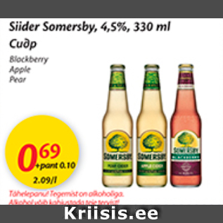 Allahindlus - Siider Somersby