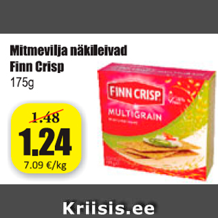 Allahindlus - Mitmevilja näkileivad Finn Crisp 175 g