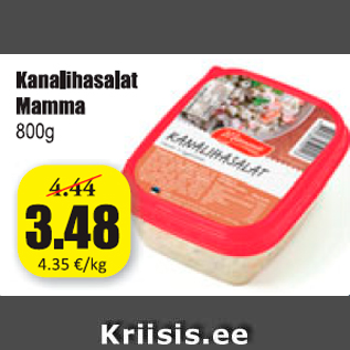 Allahindlus - Kanalihasalat Mamma 800 g