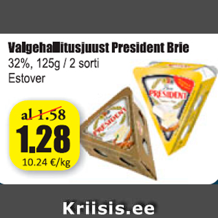 Allahindlus - Valgehallitusjuust President Brie