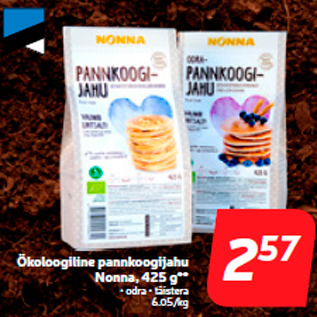 Allahindlus - Ökoloogiline pannkoogijahu Nonna, 425 g**