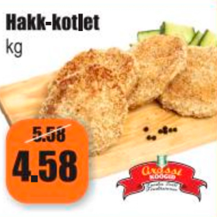 Allahindlus - Hakk-kotlet kg