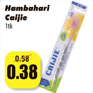 Allahindlus - Hambahari Caijie 1tk