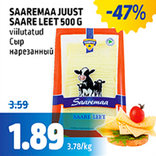 Allahindlus - SAAREMAA JUUST SAARE LEET 500 G