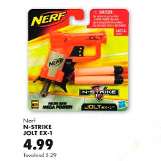 Скидка - N-STRIKE JOLT EX-1