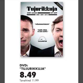 Скидка - DVD:"TUJURIKKUJA"