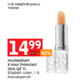 Allahindlus - Huulepalsam 8Hour Protectant Stick Spf 15