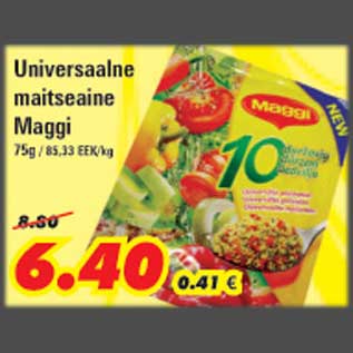 Allahindlus - Universaalne maitseaine Maggi