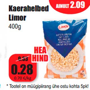 Скидка - Овсянка Limor 400г